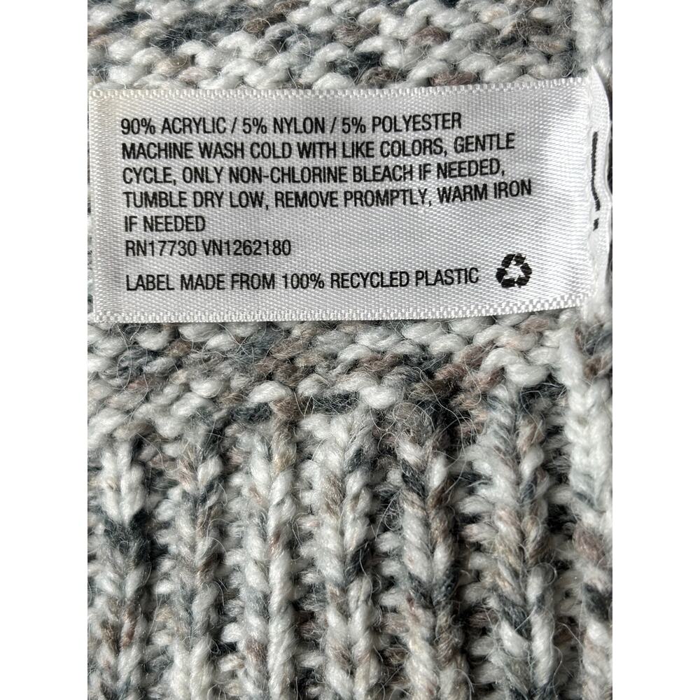 Universal Thread Gray Ruffle Sweater Size Large - Picture 6 of 6